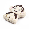 Food Grade Eco-Friendly Silicone Focal Beads SIL-T056-04-2