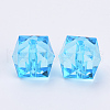 Transparent Acrylic Beads TACR-Q259-10mm-V40-01-2