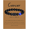12 Constellation Natural Round Lapis Lazuli Beads Stretch Bracelets WGD22B0-13-1