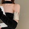Alloy Upper Arm Open Cuff Bangles WG9CF3D-18-1