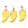 Natural Citrine Pendants WI-PW0001-085K-1