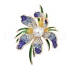 Orchid Enamel Pins PALLOY-D361-21G-02-1