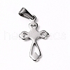 Tarnish Resistant 304 Stainless Steel Pendants STAS-L210-14P-1