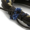 Adjustable PU Leather & Waxed Cords Braided Multi-strand Bracelets BJEW-F468-03-4