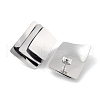 Non-Tarnish 304 Stainless Steel Stud Earring EJEW-H116-01B-P-2