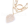 (Jewelry Parties Factory Sale)Pendant Necklaces Sets NJEW-JN02757-3