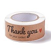 Rectangle Thank You Theme Paper Stickers X-DIY-B041-33C-2