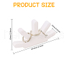 CHGCRAFT 1Pc Gesso Rings Display Stands RDIS-CA0001-01-2