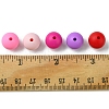 35Pcs Food Grade Eco-Friendly Silicone Focal Beads SIL-FS0001-22D-5