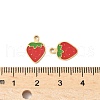 304 Stainless Steel Enamel Charms STAS-R168-02H-G-3
