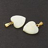 Natural Trochid Shell/Trochus Shell Pendants SSHEL-K027-12-2