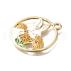 Alloy Enamel Pendants FIND-G090-03A-02-2
