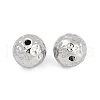 Anti-Tarnish Textured 316 Surgical Stainless Steel Beads STAS-M106-01F-P-3