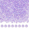 GOMAKERER 800Pcs UV Plating Transparent Acrylic Beads PACR-GO0001-01-1