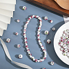 CHGCRAFT 100Pcs 3 Styles Handmade Porcelain Beads PORC-CA0001-17-4