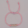 Mother's Day Bohemian Style Cotton Thread Braided Bracelets TU9556-3-1