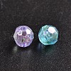 Eco-Friendly Transparent Acrylic Beads PL642-2