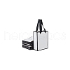 Folding Paper Gift Bags with Handle ABAG-WH0045-21A-7