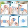 Wood Pom Pom Maker Kit WOOD-WH0050-008-4
