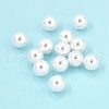 Plastic Imitation Pearl Beads PEAR-H020-01I-1