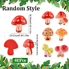 Opaque Resin Decoden Cabochons RESI-SP0001-04A-2