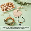 Unfinished Natural Wood Beads WOOD-TA0002-41-LF-11