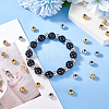Unicraftale 120Pcs 2 Colors 304 Stainless Steel Round Seamed Beads STAS-UN0060-65C-2