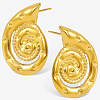 Stylish 304 Stainless Steel Conch Stud Earrings RY3082-2-2