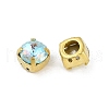 Brass Glass Rhinestone Sew on Rhinestones RGLA-U001-01G-02-2