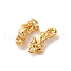 Brass Micro Pave Cubic Zirconia Pendants KK-K382-44G-2