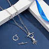 Unicraftale 2Pcs 925 Sterling Silver Toggle Clasps STER-UN0001-46-2