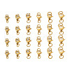 30Pcs 6 Styles 304 Stainless Steel Lobster Claw Clasps STAS-TA0001-83G-20