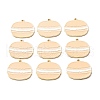 Zinc Alloy Pendants ENAM-A144-02G-03-2