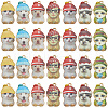 SUNNYCLUE 28Pcs 7 Styles Printed Alloy Enamel Pendants ENAM-SC0005-41-1