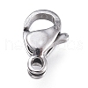 Tarnish Resistant 316 Surgical Stainless Steel Lobster Claw Clasps STAS-M281-01P-A-1