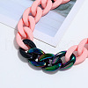 Acrylic Curb Chain Necklaces & Dangle Earrings Sets FS-WGAEF35-01-2