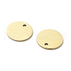 304 Stainless Steel Charms STAS-M111-15G-02-2