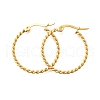 201 Stainless Steel Hoop Earrings EJEW-Q026-13G-B-2