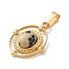 Natural Mixed Stone Pendants STAS-C120-14G-3