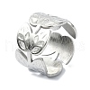 304 Stainless Steel Cuff Rings RJEW-M019-24P-1