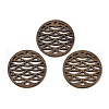 Walnut Wood Pendants WOOD-A025-05D-1