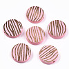 Painted Natural Wood Beads WOOD-T021-50A-05-1