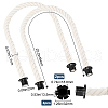 Practical Twisted Cotton Rope Bag Handle FIND-WH0116-34A-2