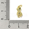Real 18K Gold Plated Brass Pave Colorful Cubic Zirconia Pendants KK-M283-06C-02-3