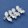 Brass Rhinestone Pendants KK-I715-17S-02-2