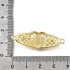 Brass Pave Cubic Zirconia Religion Connector Charms KK-Q066-16B-G-3
