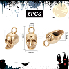 Unicraftale 6Pcs Retro 304 Stainless Steel Pendants STAS-UN0060-20G-3