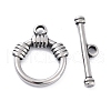 304 Stainless Steel Toggle Clasps STAS-I190-04AS-1