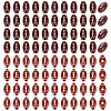 HOBBIESAY 4Bags 2 Styles Opaque Acrylic European Beads SACR-HY0001-09-1