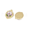 Alloy Enamel Pendants PALLOY-P311-01D-G-2